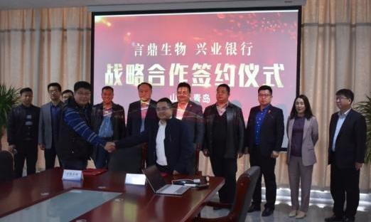 深入银企合作 实现共赢发展——通辽K8凯发生物与兴业银行莱西支行签定战术合作和谈