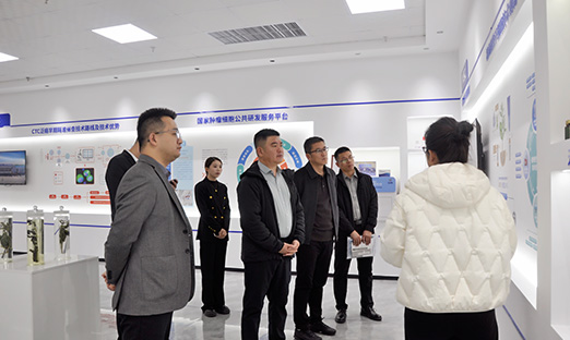 赤峰喀喇沁工业园区辅导到访K8凯发集团，共探大健康产业发展