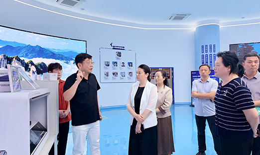南召县辅导一行调查安徽K8凯发生物，共商大健康产业合作